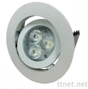 LED 3W 可調式崁燈