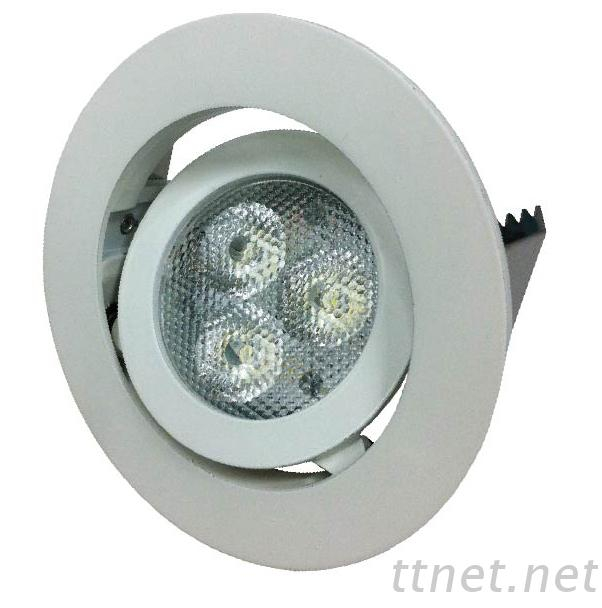 LED 3W 可调式崁灯